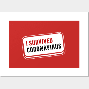 I survived Coronavirus Posters and Art